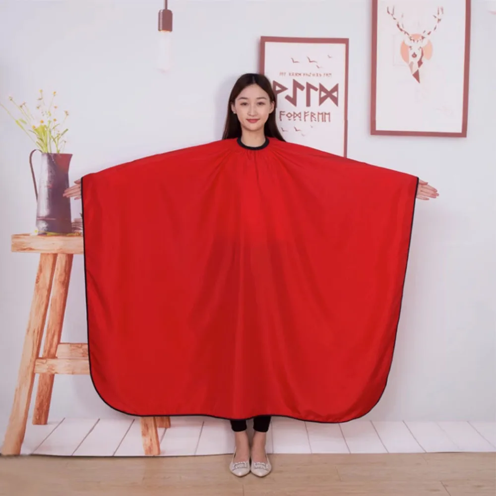 4 Colors Hair Cutting Cape Pro Salon Hairdressing Hairdresser Cloth Gown Barber Black Waterproof Hairdresser Apron Haircut Capes
