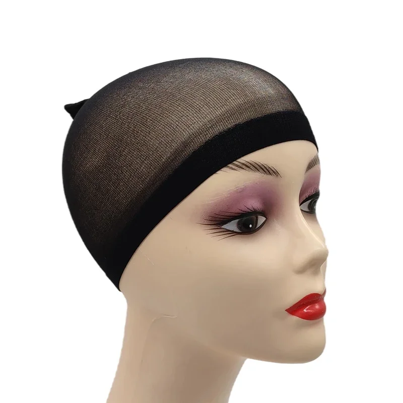 1/6/12bags Ventilated Nylon Mesh Nude Stocking Wig Cap Hairnets Stretchy Close End Super Extra Thin Skin Breathable Wig Cap