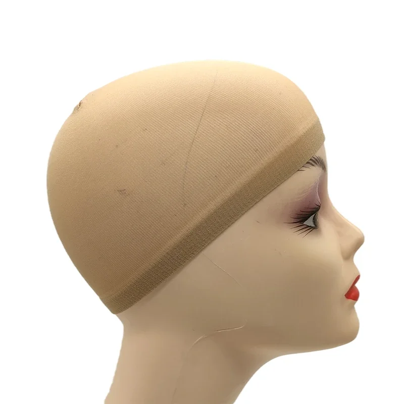 1/6/12bags Ventilated Nylon Mesh Nude Stocking Wig Cap Hairnets Stretchy Close End Super Extra Thin Skin Breathable Wig Cap
