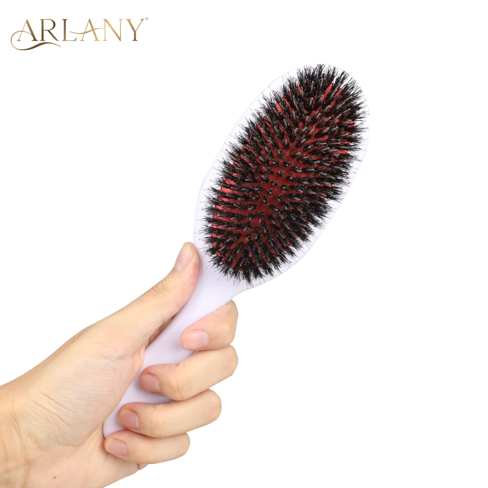 ARLANY Boar Bristle Hair Brush Massage Comb Hair Styling Tool Hair Beauty Salon Accessories Hairdressing Hair Extensions Tool