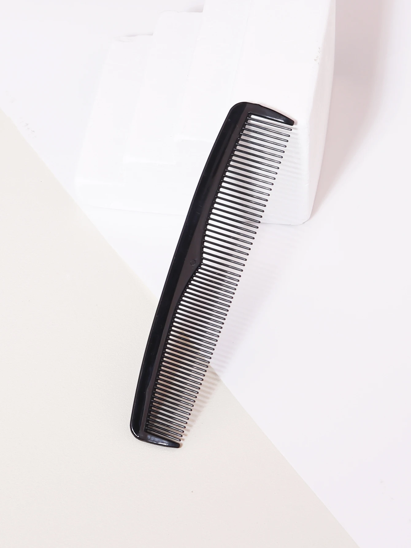 12pcs Portable Plastic Anti-Static Double-Sided Dense Toothed Hair Combs Salon Hair Comb Tools Special for Real Hair Wigs