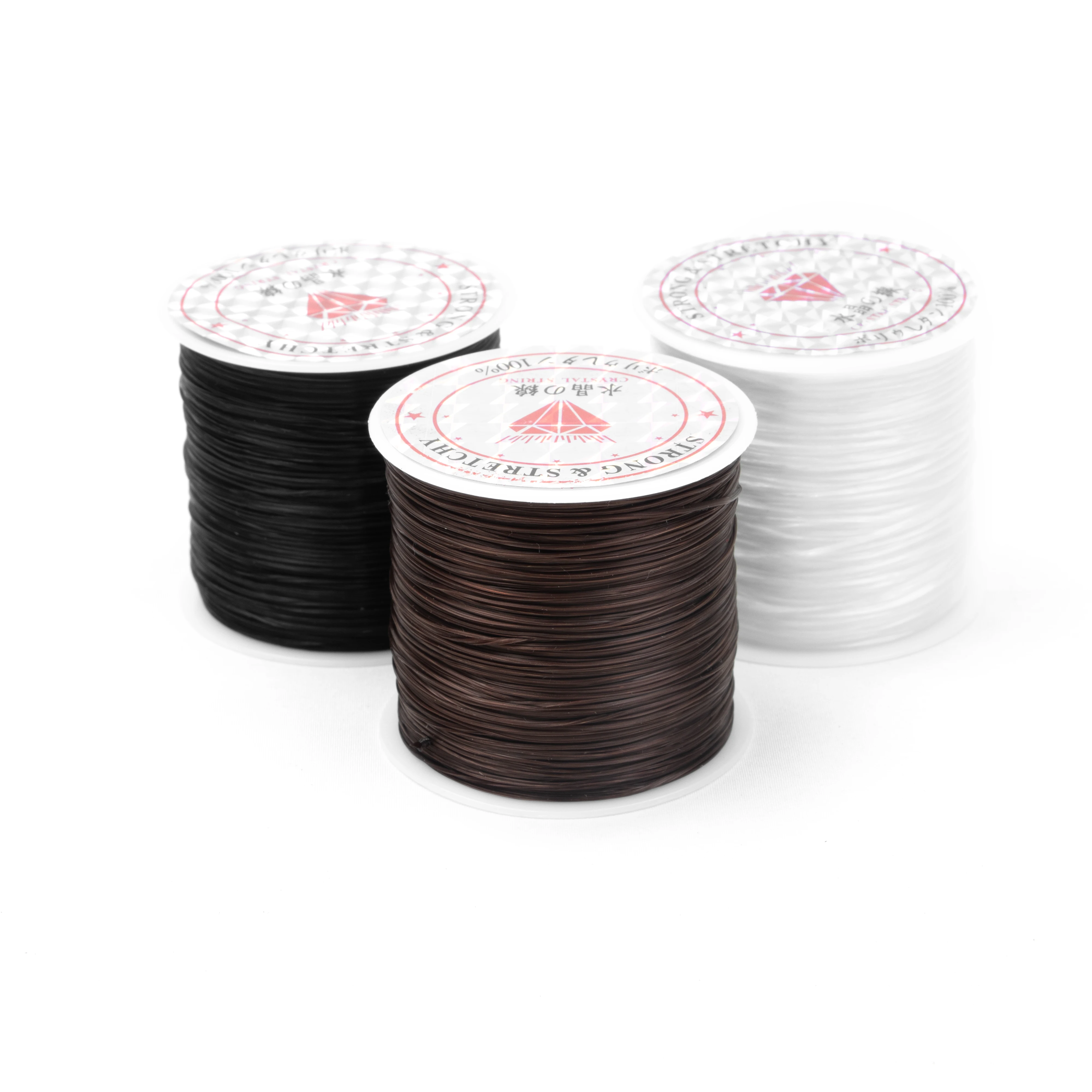 Strong Elastic Crystal Beading Cord for Bracelets Stretch Thread String Necklace DIY Jewelry Making Cords Line Hair Extension