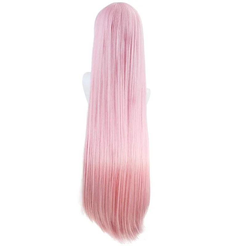 Fun and Beauty Hair Animation Darling in FRANXX 02 Otherwise Two Long Wigs Role Playing Pink Cos Wig