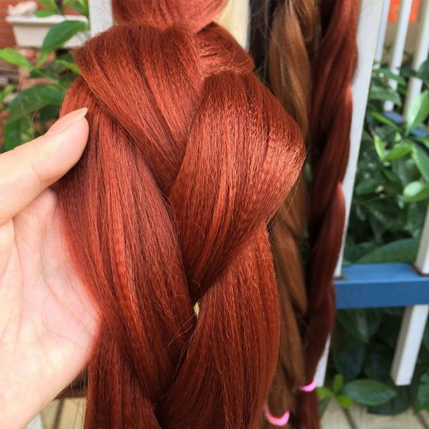 82 Inch Long Kanekalon Jumbo Braiding Hair Synthetic Braids Crochet Hair Extensions 165g Pre Stretched Braid For Black Women