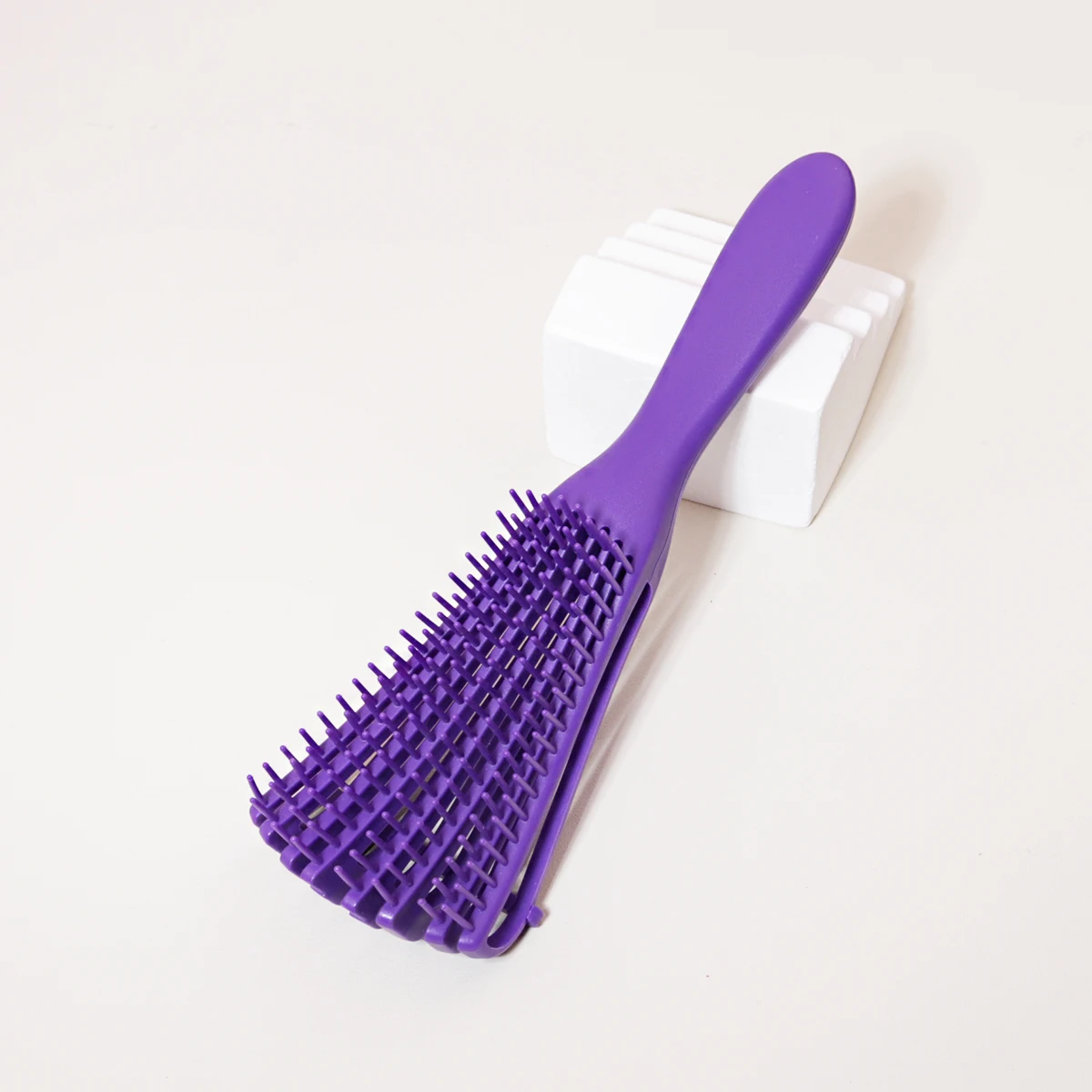 Scalp Massage Brush Winding to Sag Hair Brush Anti-Static Wet Curl Hair Brush Salon Hairdressing Tool Special for Real Hair Wigs