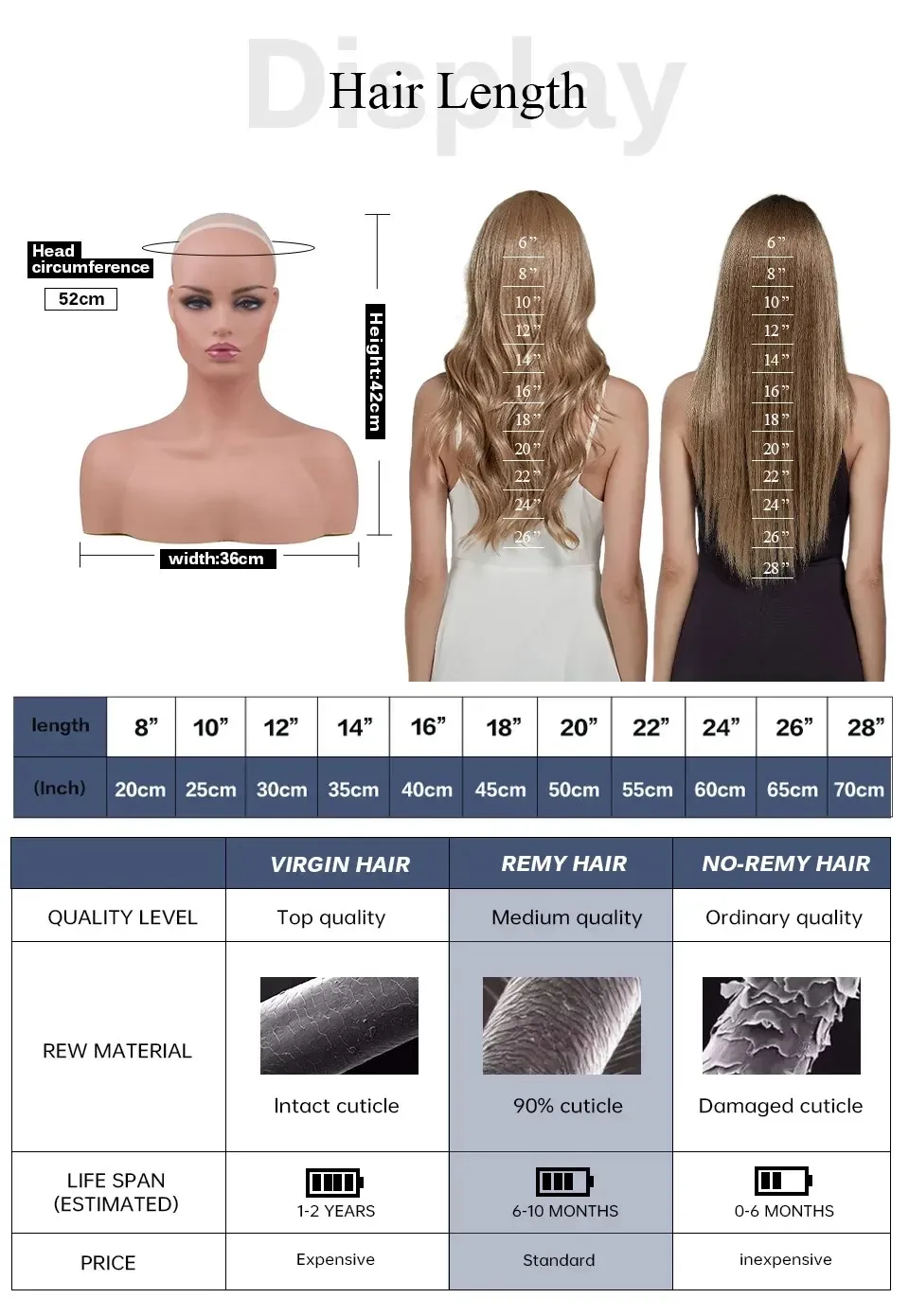 10 Inch Natural Black 100% Human Hair Topper with Bangs Straight Clip in Hairpiece for Women Thinning Hair Toppers