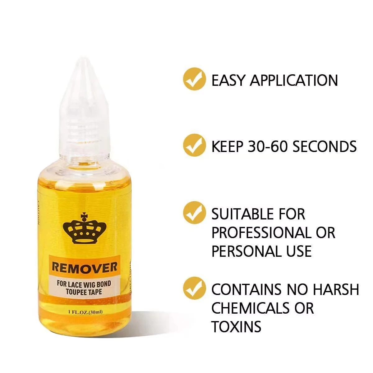 38ml Wholesale Wig Adhesive Waterproof Lace Glue Invisible Hair Toupee Frontal Bonding Remover Ghost+Remover