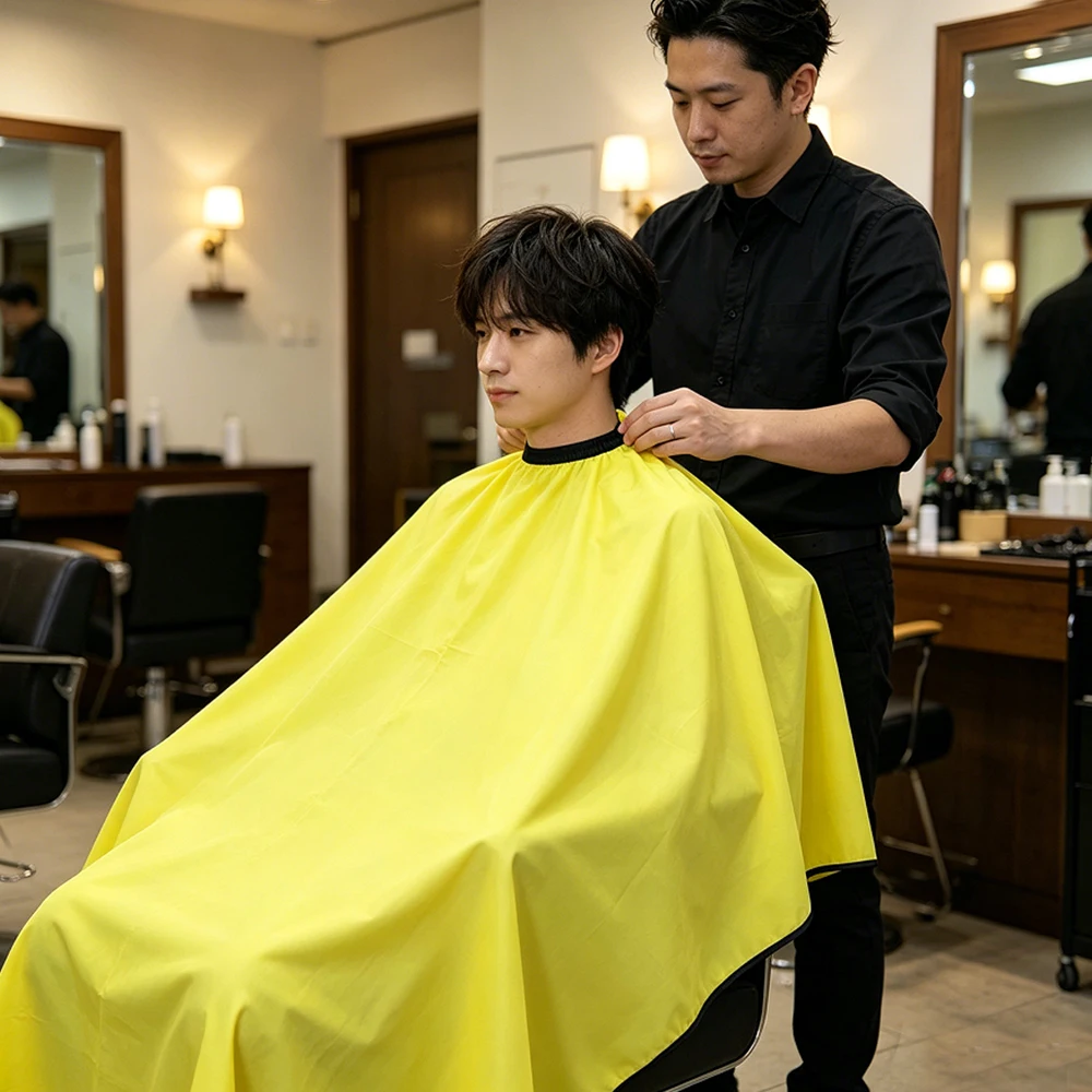 Professional Hair Cutting Apron Waterproof Salon Barber Cape Hairdressing Cloth Accessory for Stylists