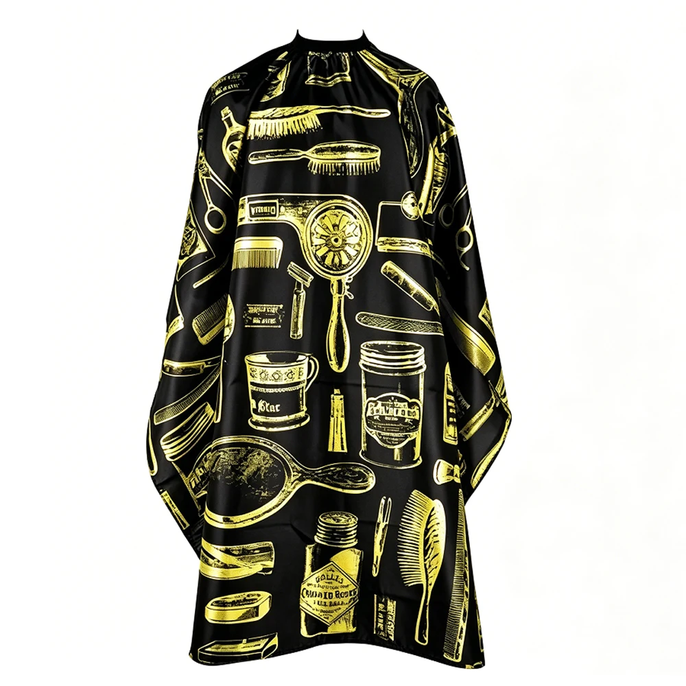 Professional Hair Cutting Apron Waterproof Salon Barber Cape Hairdressing Cloth Accessory for Stylists
