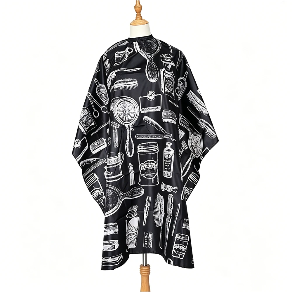 Professional Hair Cutting Apron Waterproof Salon Barber Cape Hairdressing Cloth Accessory for Stylists