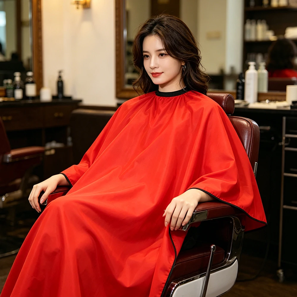 Professional Hair Cutting Apron Waterproof Salon Barber Cape Hairdressing Cloth Accessory for Stylists