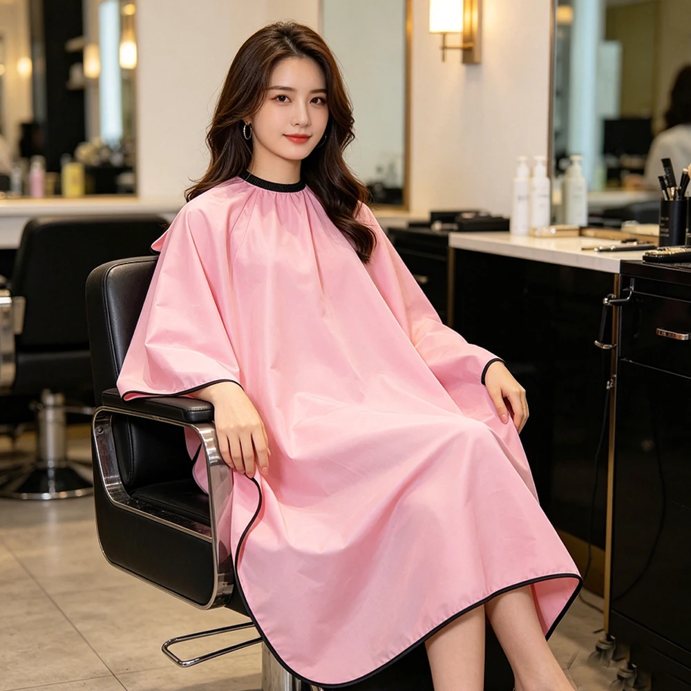 Professional Hair Cutting Apron Waterproof Salon Barber Cape Hairdressing Cloth Accessory for Stylists