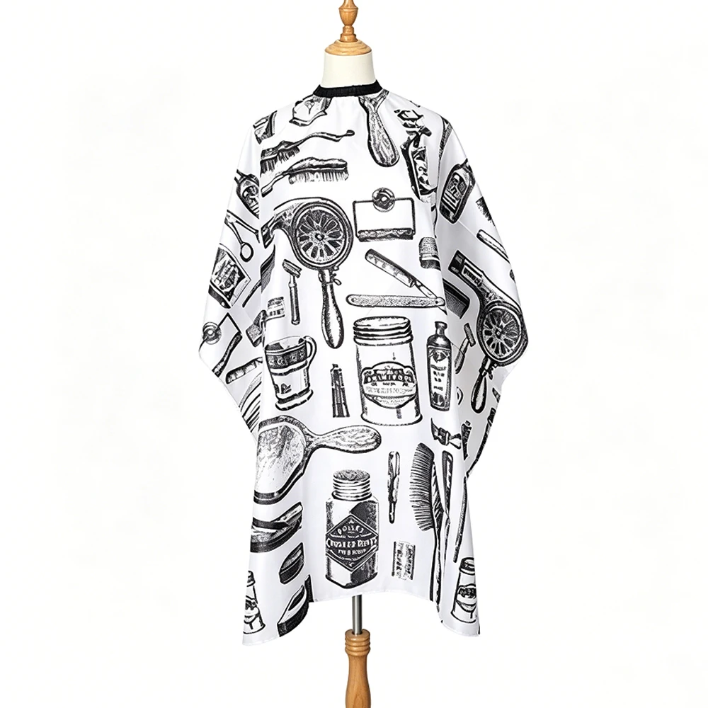 Professional Hair Cutting Apron Waterproof Salon Barber Cape Hairdressing Cloth Accessory for Stylists