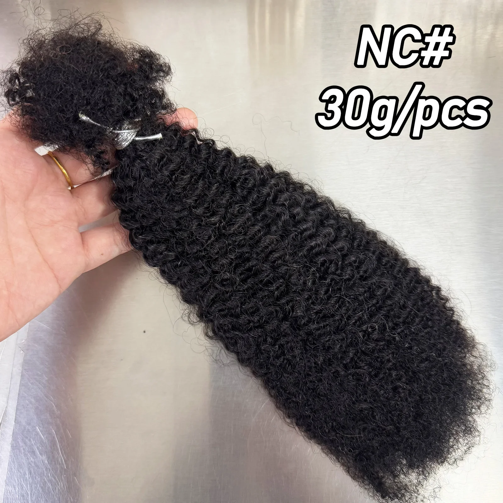 Afro Kinkys Bulk Human Hair for Twists Braiding Locs Dreadlock Extension Afro Kinky Curly Human Braiding Hair for Men Women Kids