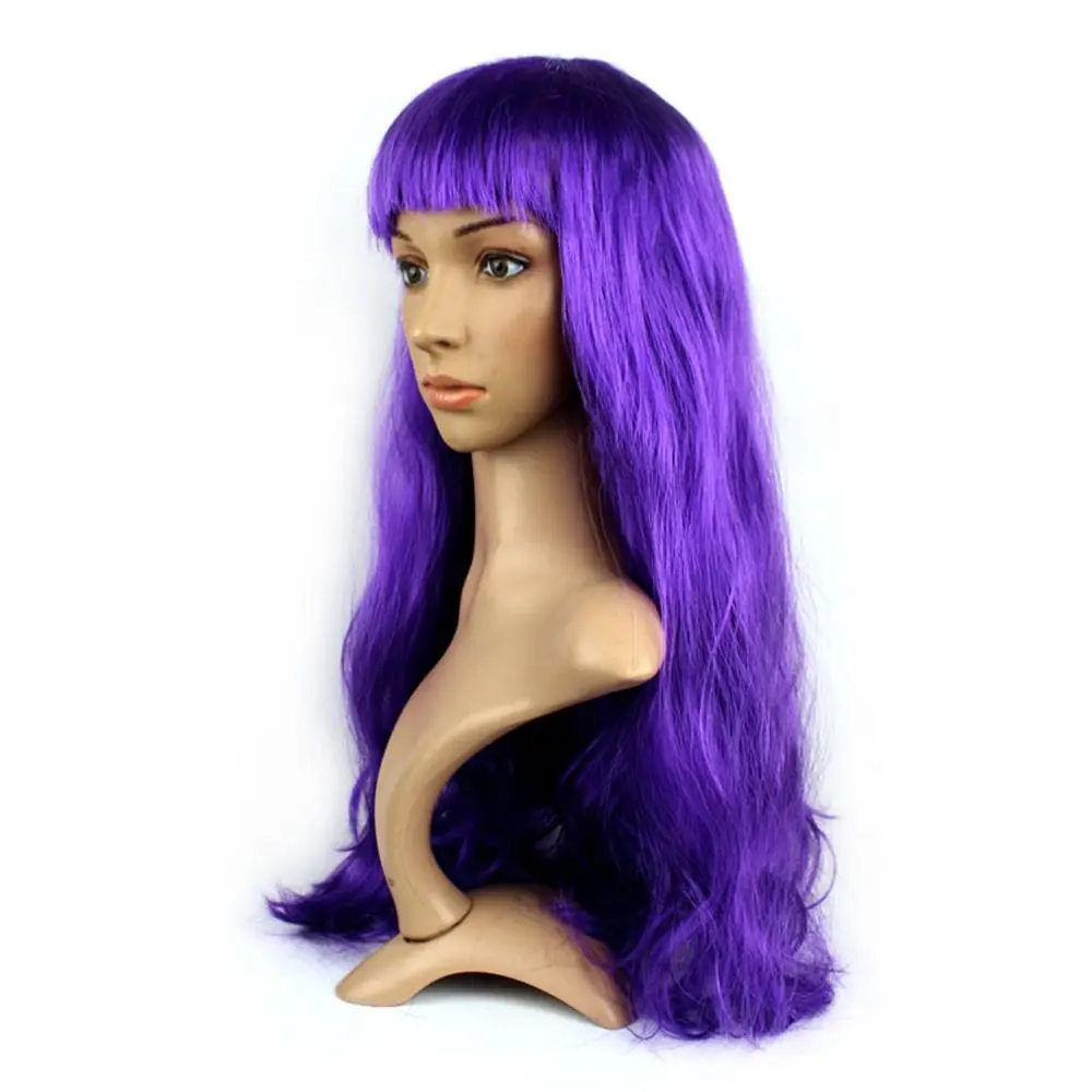 Soft Straight Hair Wig Women's Long Straight Hair Head Cover Makeup Ball Wig Men's And Women's Party Supplies