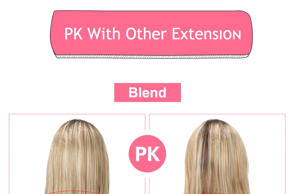 Synthetic U Part Clip in Hair Extension Clip-on Natural Thick False Fake Blonde Long Straight Hairpieces 16 20 24 inch