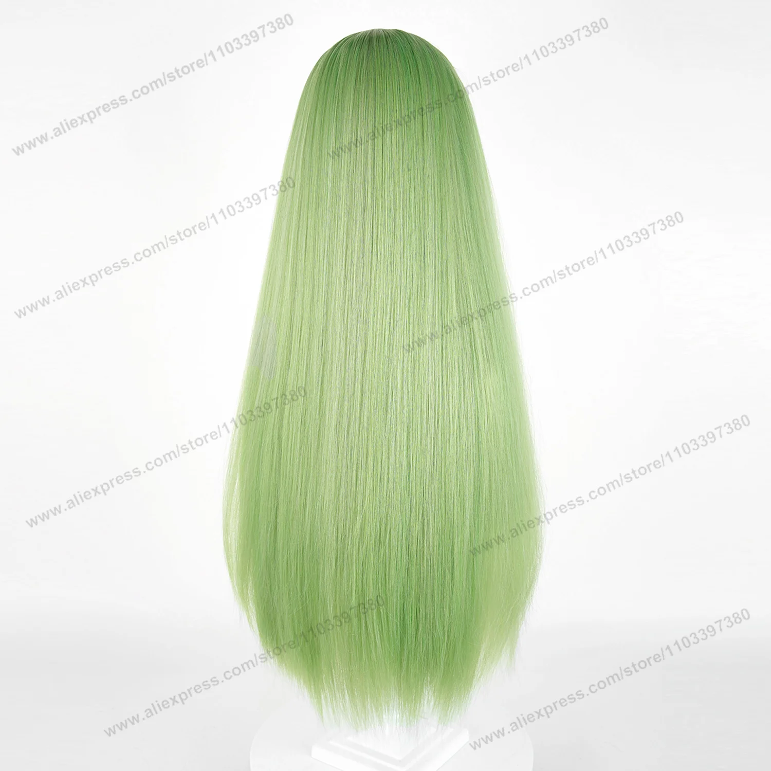 CC Enkidu Cosplay Wig 80cm Long Green Women Hair Anime Cosplay Wig Halloween Heat Resistant Synthetic Wigs