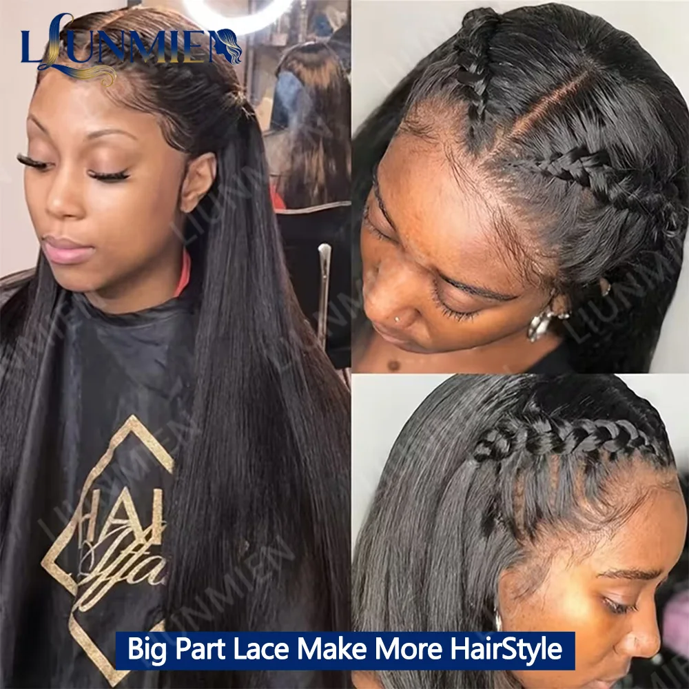 Straight Human Hair Bundles with frontal 13x4 Raw Hair Bundles 100% Human Hair Extensions Weave 3 Bundles with 13x4/6 HD Frontal