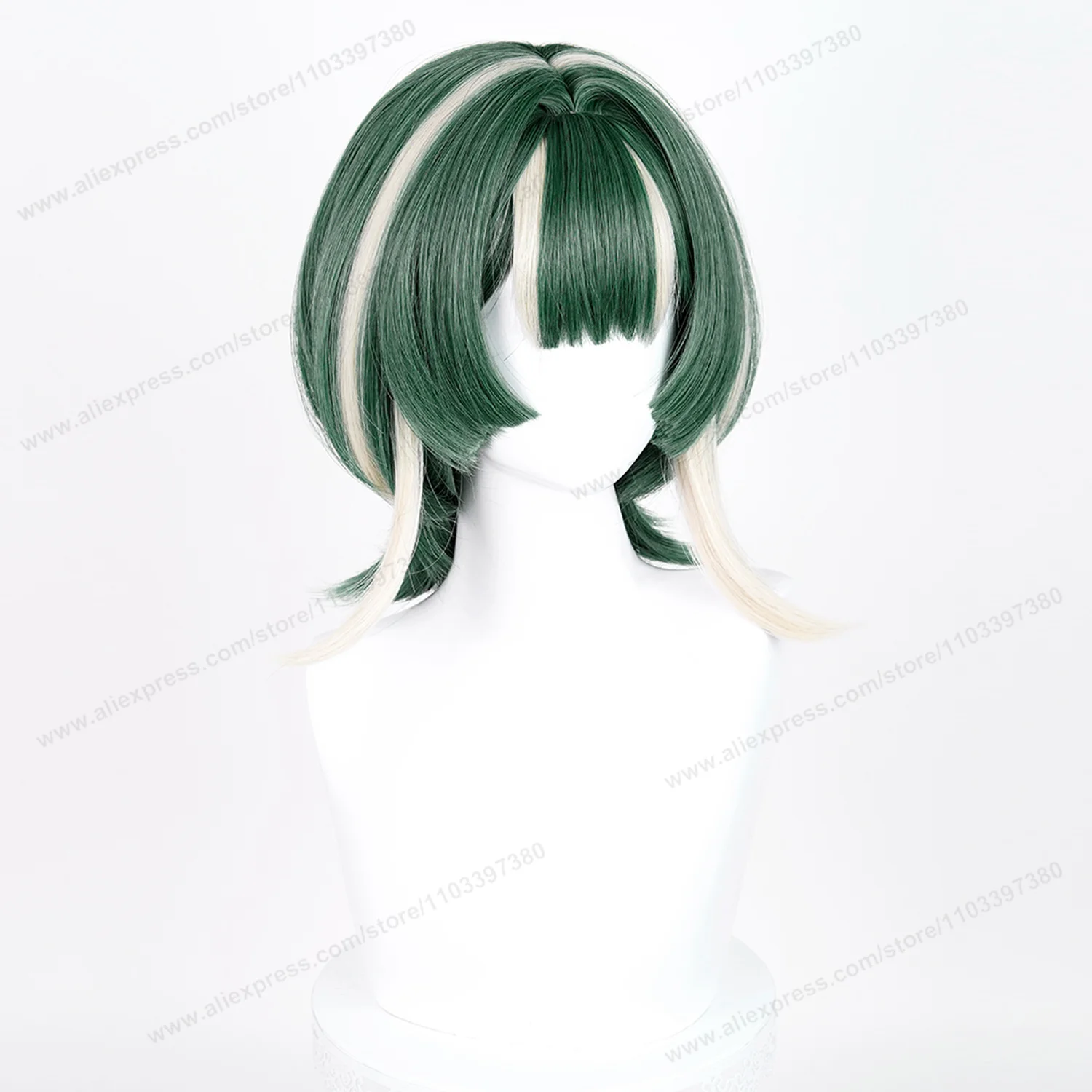 Guita Hebby Fantasia Wig 30cm Short Women Hair Anime Cosplay Wig Halloween Heat Resistant Synthetic Wigs