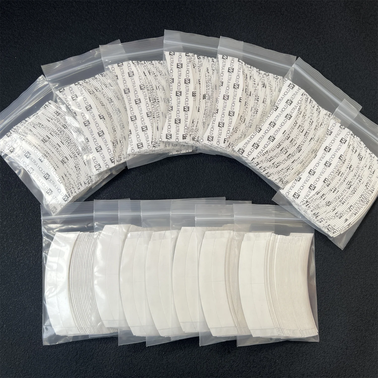36Pcs/180pc Walker Ultra Hold Lace Wig Tape Double Sided Adhesive Strips with Blue Liner, Strong Hold for Hair Systems & Toupees