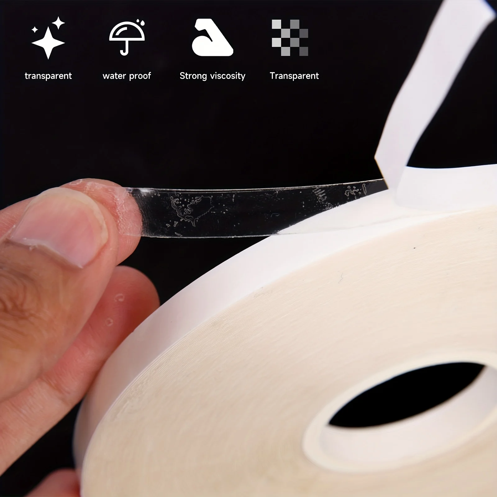 1 Roll 36 Yard Walker Tape Ultra Hold Double Sided Adhesive Hair System Tape Rolls for Wig Toupee