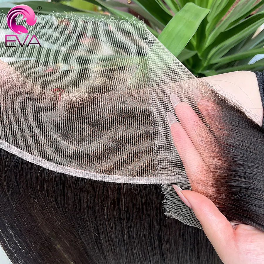 Eva Hair Real HD Lace 5x5 6x6 7x5 9x6 HD Closure Human Hair Invisible Melt Skins 13x4 13x6 HD Lace Frontal Only Pre Plucked Lace