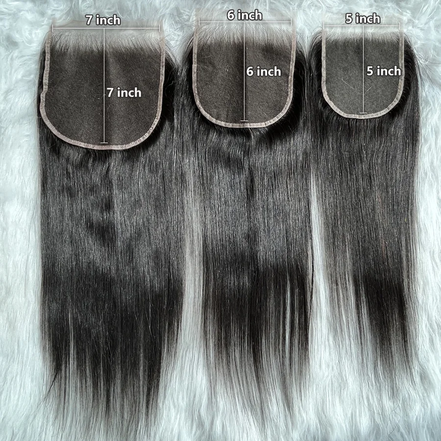 Eva Hair Real HD Lace 5x5 6x6 7x5 9x6 HD Closure Human Hair Invisible Melt Skins 13x4 13x6 HD Lace Frontal Only Pre Plucked Lace
