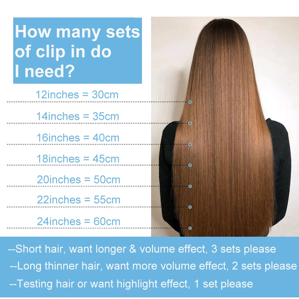 8 Pieces Hair Extensions Clip in Human Hair 18 Clips Full Head Clip on Remy Hair Extension for Women Natural Black Clip Hair