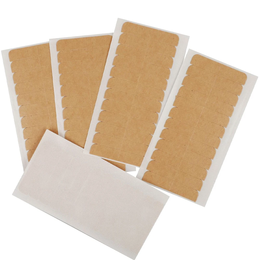 Hair System Tape Invisible Wig Glue Adhesive Materials Double Sided Tape For Lace Front Toupee 3/5/10Sheets Hair Extension Tape