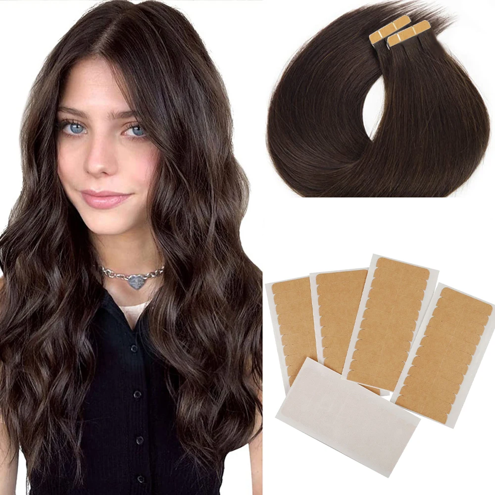 Hair System Tape Invisible Wig Glue Adhesive Materials Double Sided Tape For Lace Front Toupee 3/5/10Sheets Hair Extension Tape