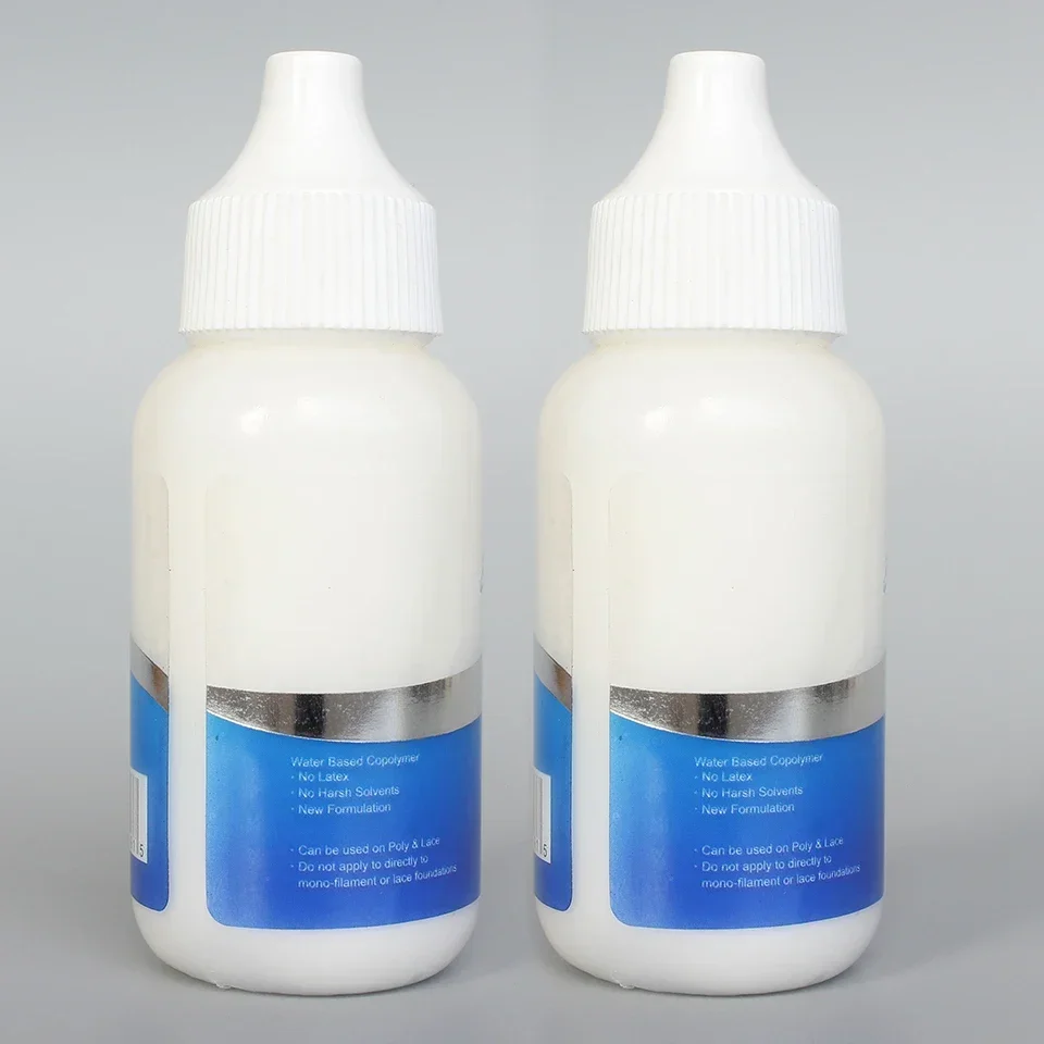 1.3oz 38ml Wig Glue Waterproof Lace Glue Strong Hold White Color Cold Front Lace Wig Glue Accessories for Frontal Closure Toupee
