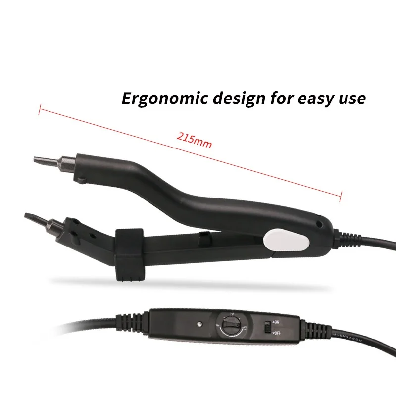 Heat Hair Connector Hair Extension Iron High Temperature Controllable Heat Iron with Gift - Perfect for Your Hair!"