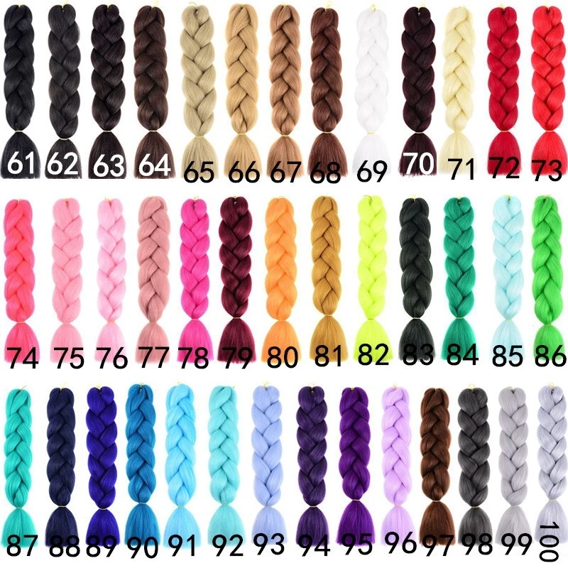 24Inch Synthetic Long Box Jumbo Braiding Hair Extensions Yaki Straight Texture for Women Dreadlocks