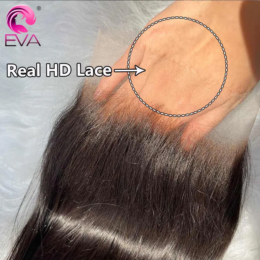 Skinlike HD Lace Frontal 13X4 13X6 Human Hair Closures Pre Plucked Invisible HD Lace Free Part 7x7 6x6 5x5 HD Lace Closure Only