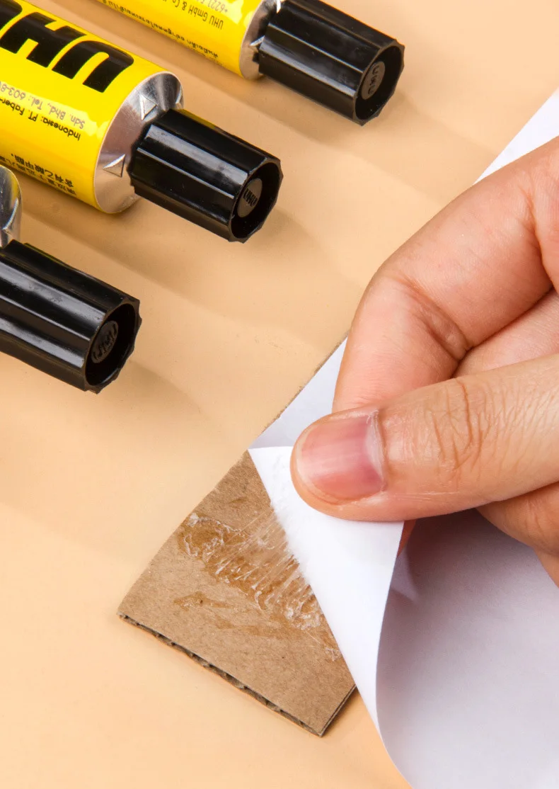 UHU German Super Glue Has Very Good Toughness Multifunctional Soft Glue Super Glue FOR MOOD Textile Porcelain Pape Metal Rubber