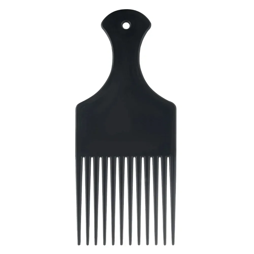 Afro Pick Comb For African American Hair Wide Tooth Detangle Styling Comb For Curly Kinky Wig Braiding Hairdressing Tool