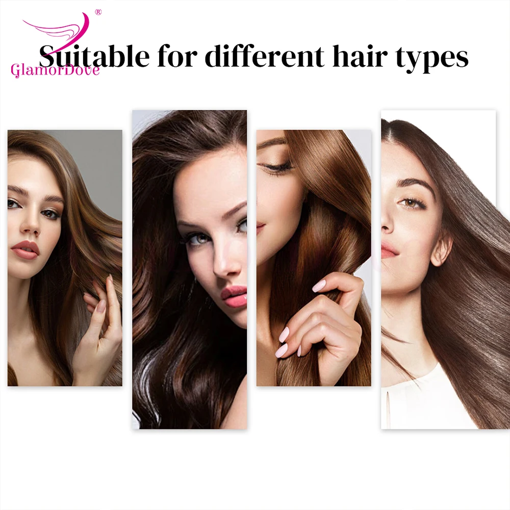 GlamorDove 1000Pcs 4mm Micro Rings For Hair Extensions Microlinks For Hair Silicone Lined Hair Extension Bead Tools Accessories