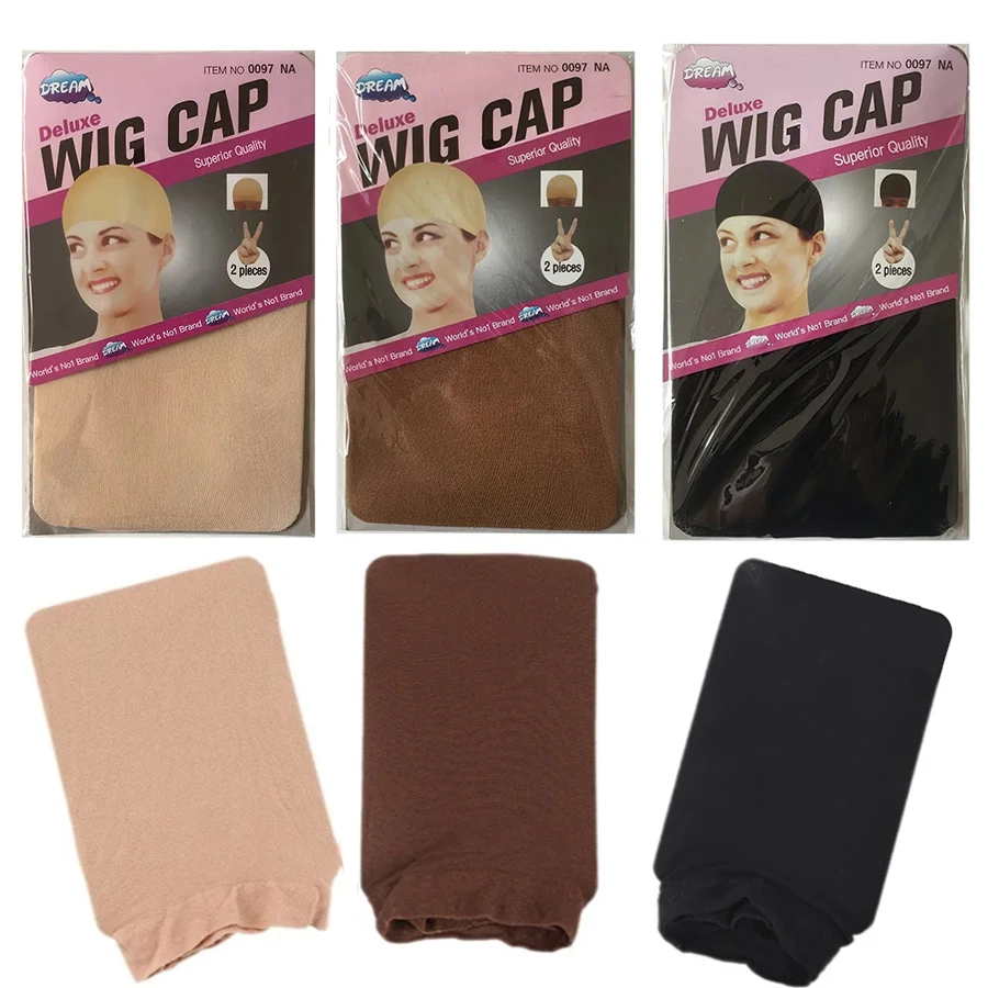 6PCS Adjustable Silicone Wig Bands Set Non-Slip Sweatproof Seamless Wig Headbands with 4PCS Stocking Wig Caps Soft Hair Bands