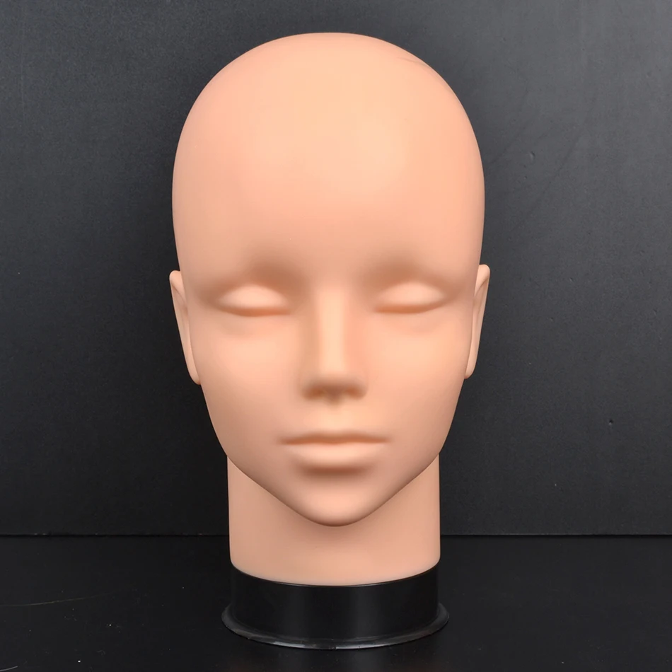 Mannequin Head Wig Stand With Adjustable Wig Tripod Stand Holder For Wigs Making Display With T Pins/Wig Cap Training Practice