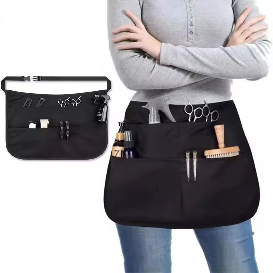 1Pcs New Versatile Waist Apron For Barbers Beauty Experts Car Mechanics Featuring Tool Pouch And Water Resistance