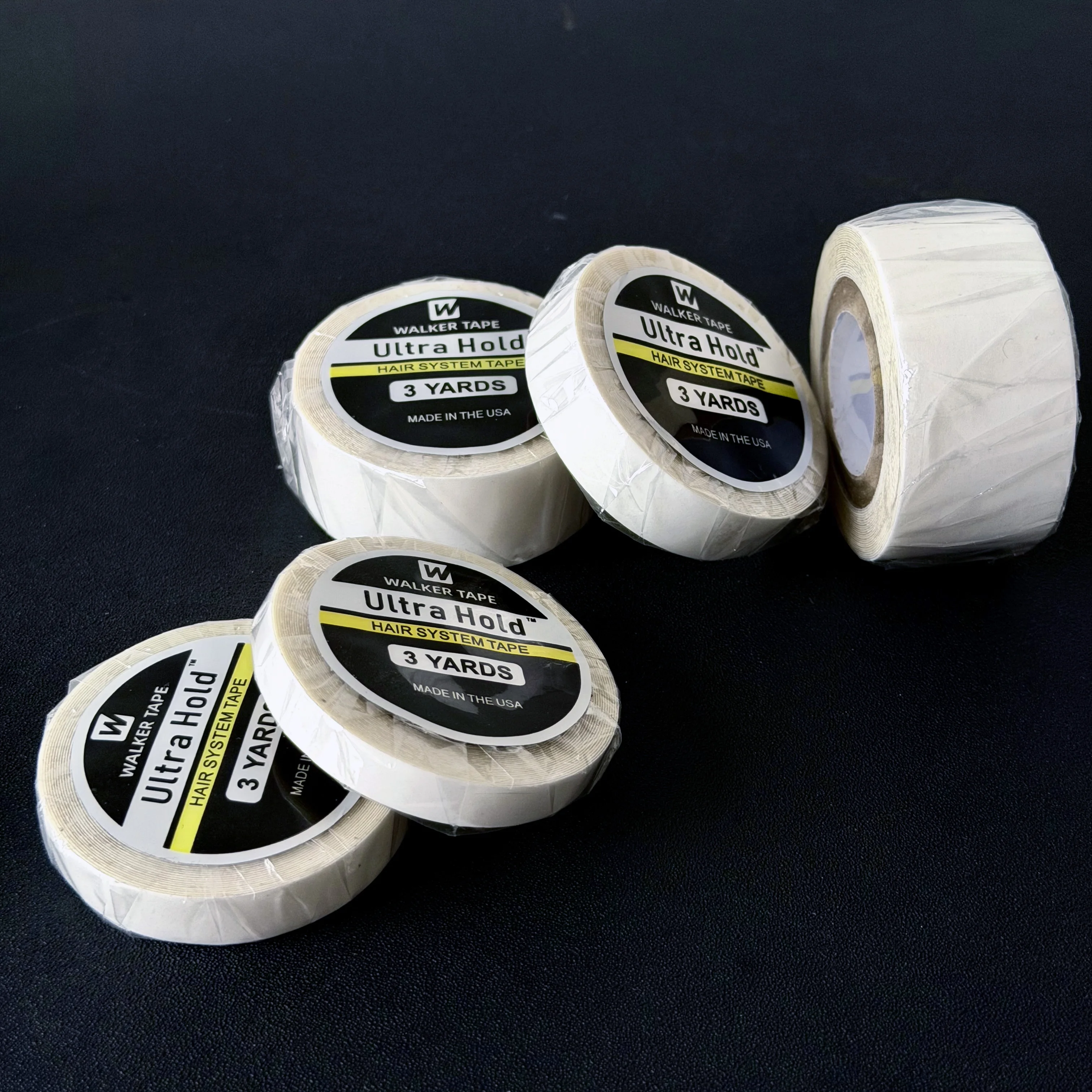 Walker Tape Ultra Hold Lace Front Hair System Tape 3/12Yards 4Sizes 0.8/1.0/2/2.54cm Strong Adhesive Wig Toupee Tape