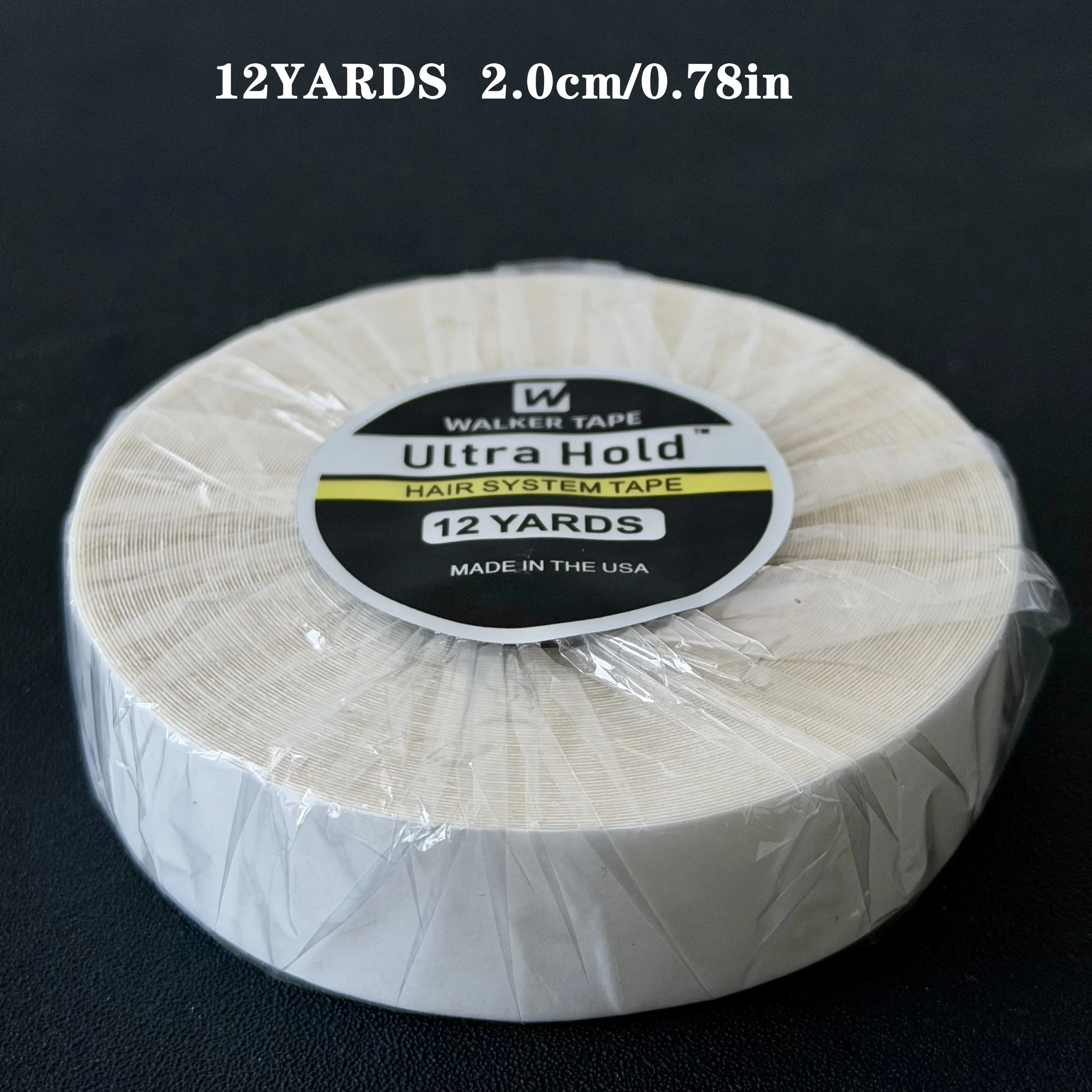 Walker Tape Ultra Hold Lace Front Hair System Tape 3/12Yards 4Sizes 0.8/1.0/2/2.54cm Strong Adhesive Wig Toupee Tape