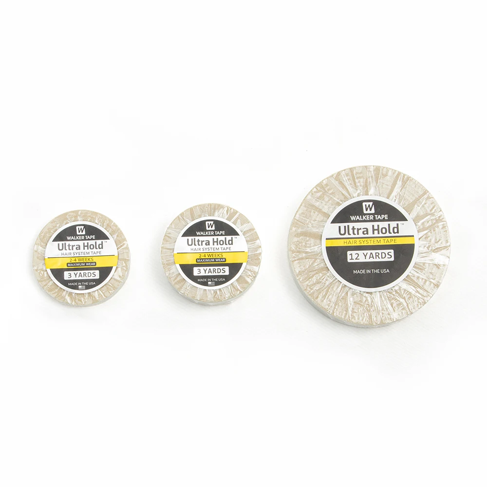 Ultra Hold Hair System Tape Double Sided Adhesives Tape For Hair Extension Toupee Wig White Tape Strong Hold