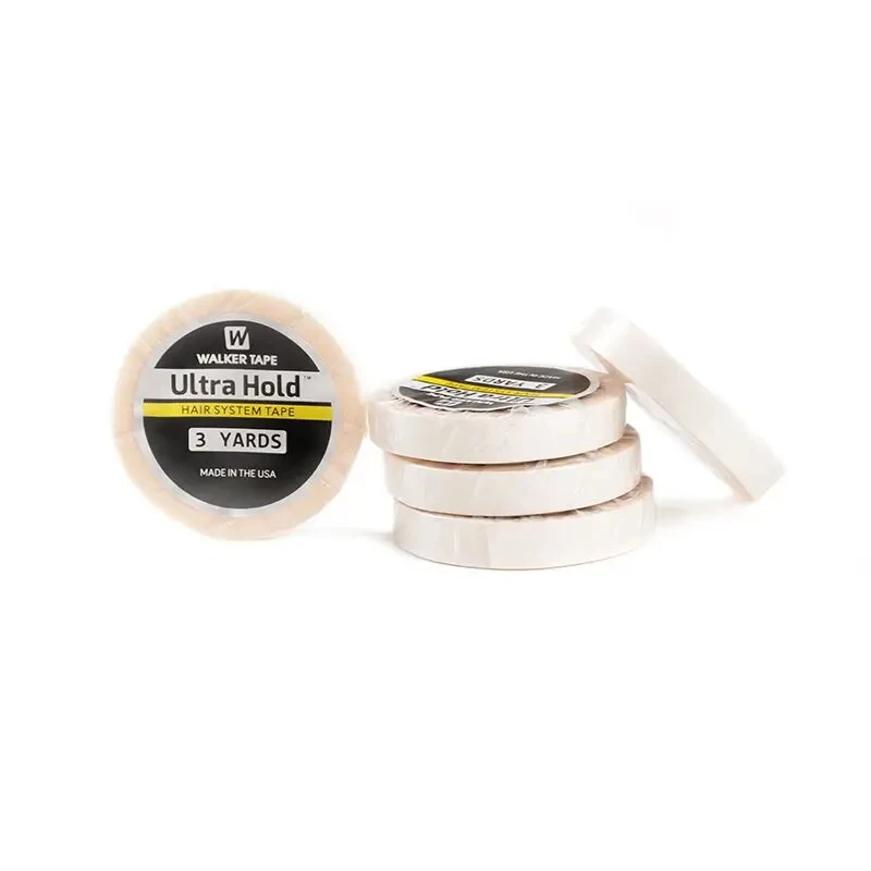 Ultra Hold Hair System Tape Double Sided Adhesives Tape For Hair Extension Toupee Wig White Tape Strong Hold