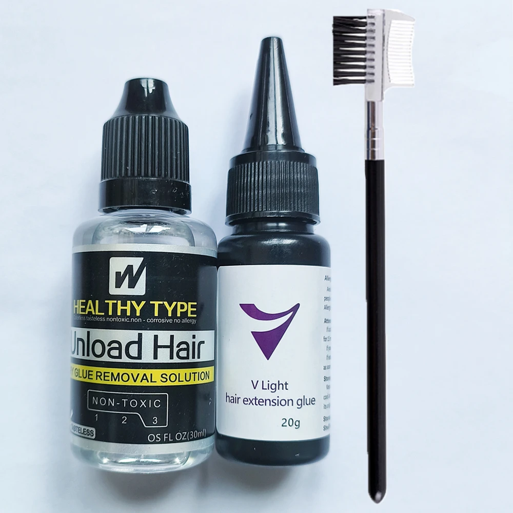 V-Light Hair Extension Set Technology Wig Hair Piece Real Hair Fast Grafting Tool Firm and Traceless Tape Hair Extension Tools
