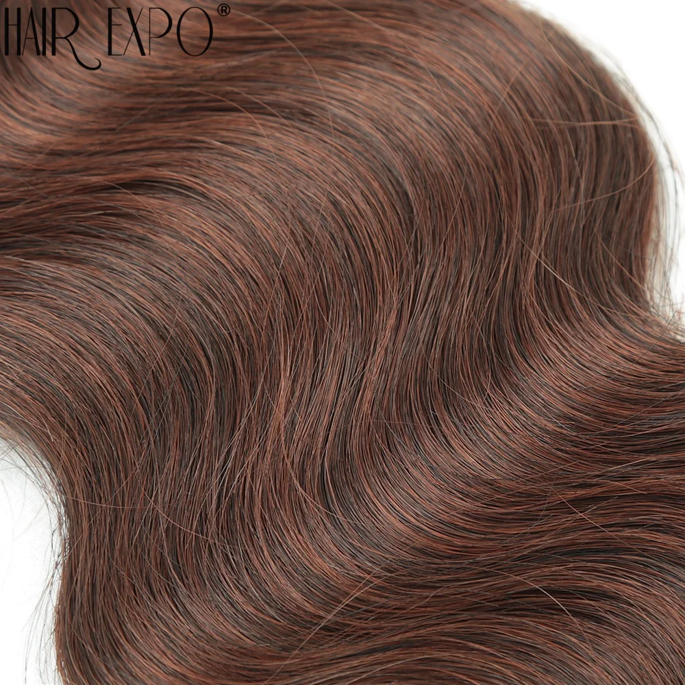 Bio Body Wave Hair Bundles 24Inch Piano Blonde Natural Synthetic Hair Extensions Ombre Thick Ponytail Loose Deep Hair Weaving