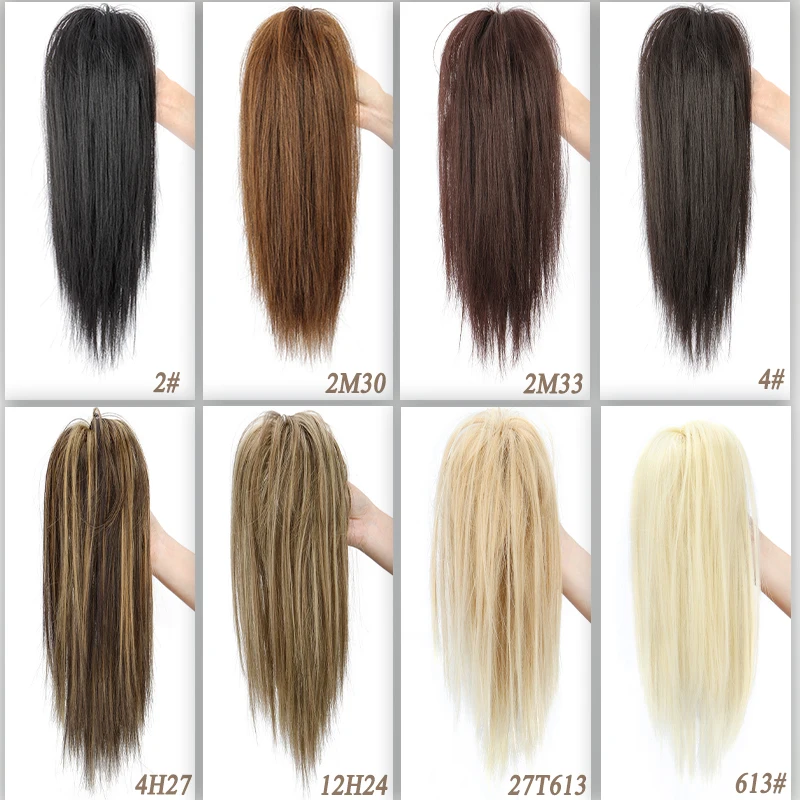 14Inch Synthetic Ponytail Extension Claw Clip On Hairpiece Soft Pony Tail Heat Resistant Fiber For Women Daily Hairstyle