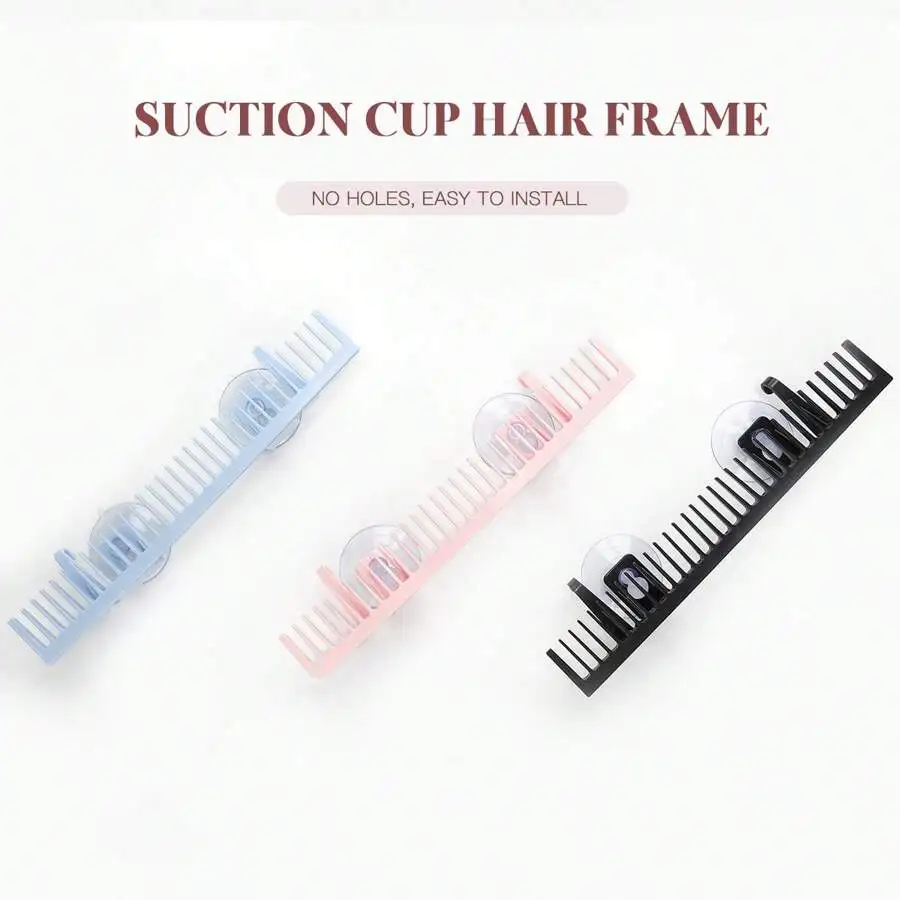Wig Stand Suction Cup Holder Silicone Hanging Wig Rack for Wig Storage Display Durable