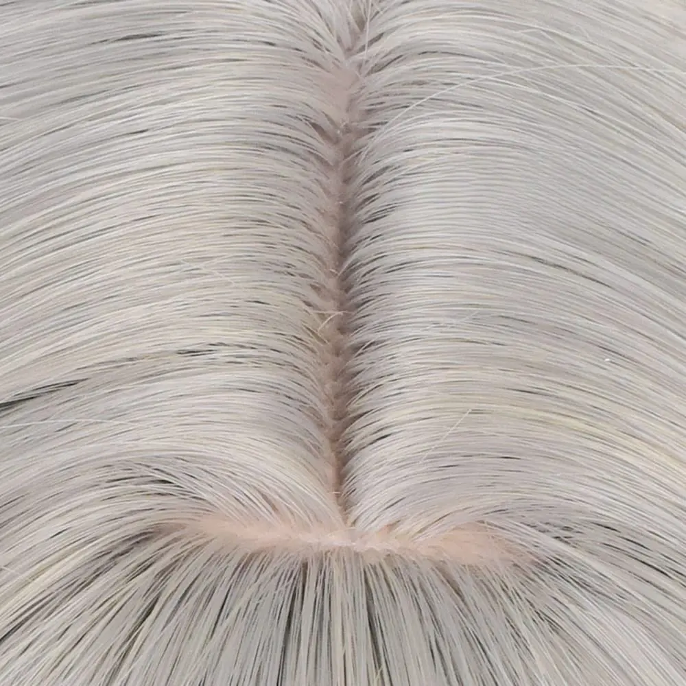 HSR Trailblazer Cosplay Wig Gray Gradient Hair Cosplay Anime Game Heat Resistant Synthetic Wigs
