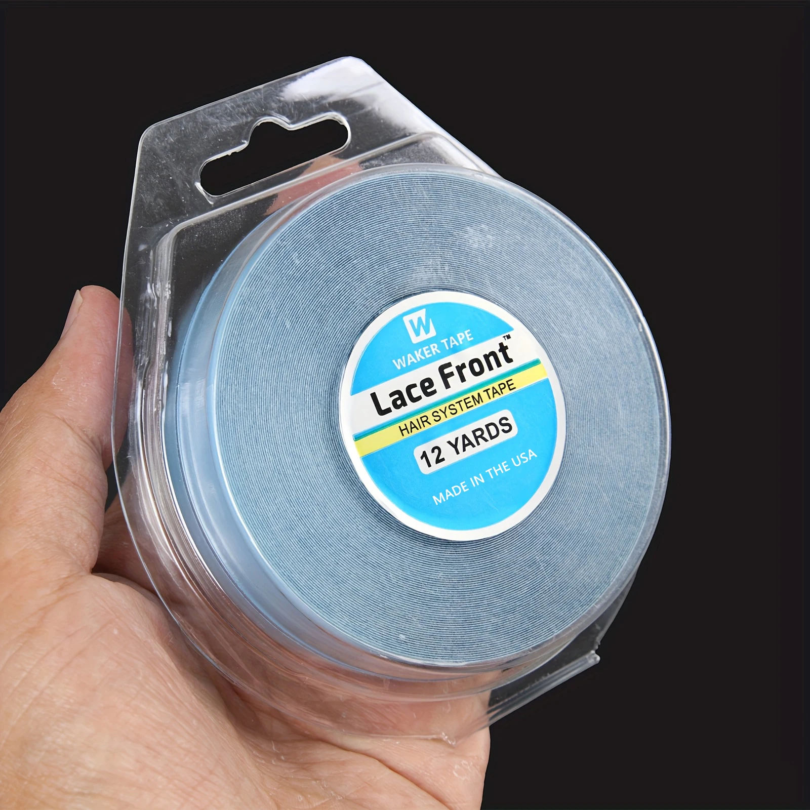 12 Yards/Roll Hair System Tape For Hair Extensions No Shine Bonding Double-Sided Lace Front Wig Tape Adhesive Replace Tape